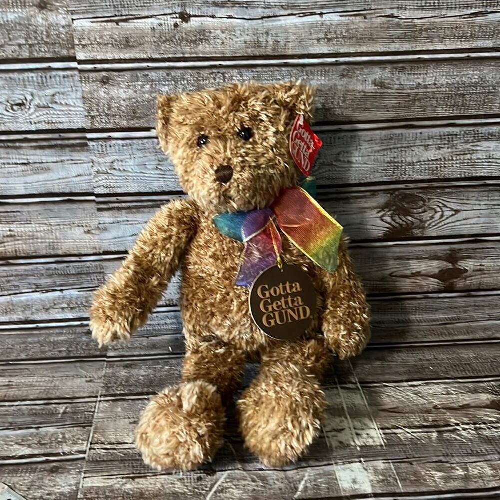 Vintage NWT Gund Bearessence 4890 1990’s Plush Stuffed Animal